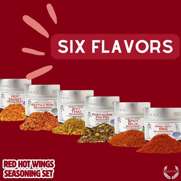 Red Hot Wings Seasoning Set